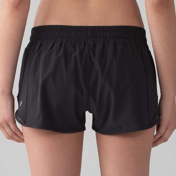 Lululemon Hotty Hot Short II *2.5" - 10 Black - Picture 2 of 6